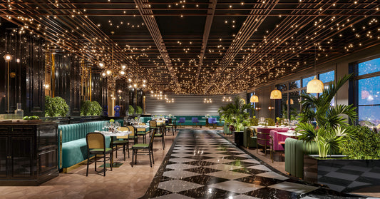 Sanhai Luxury Restaurant Interior Design Project Display