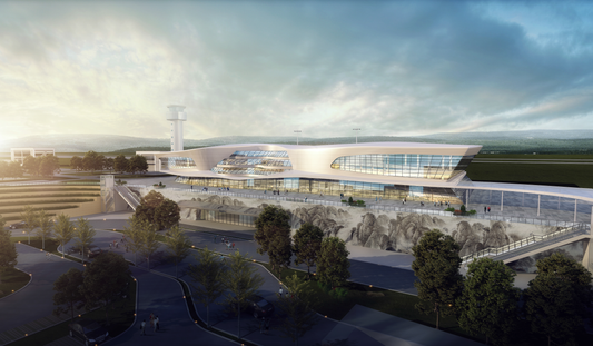 airport architecture design from Sanhai Design