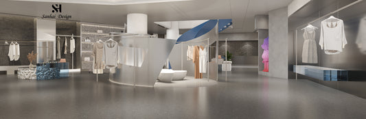 cloth store interior design