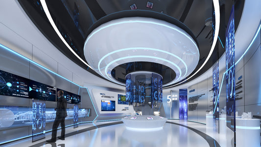 Futurism Exhibition Hall Design