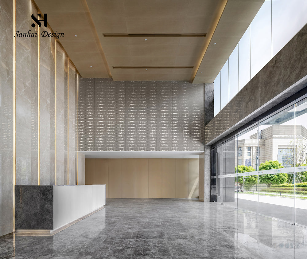 Reception hall design for architectural design