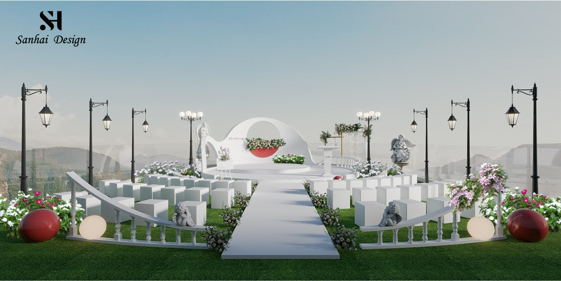 Marriage Registration Center wedding hall interior design