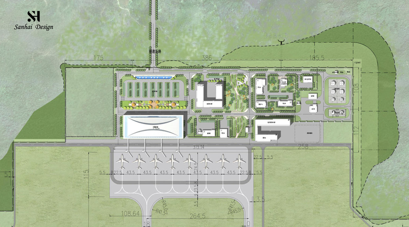 airport floor plan