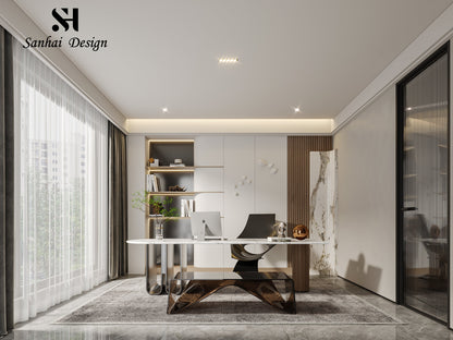 Online Interior Design Full Set Service (3D Max Rendering Floor Plan and Construction Drawing)