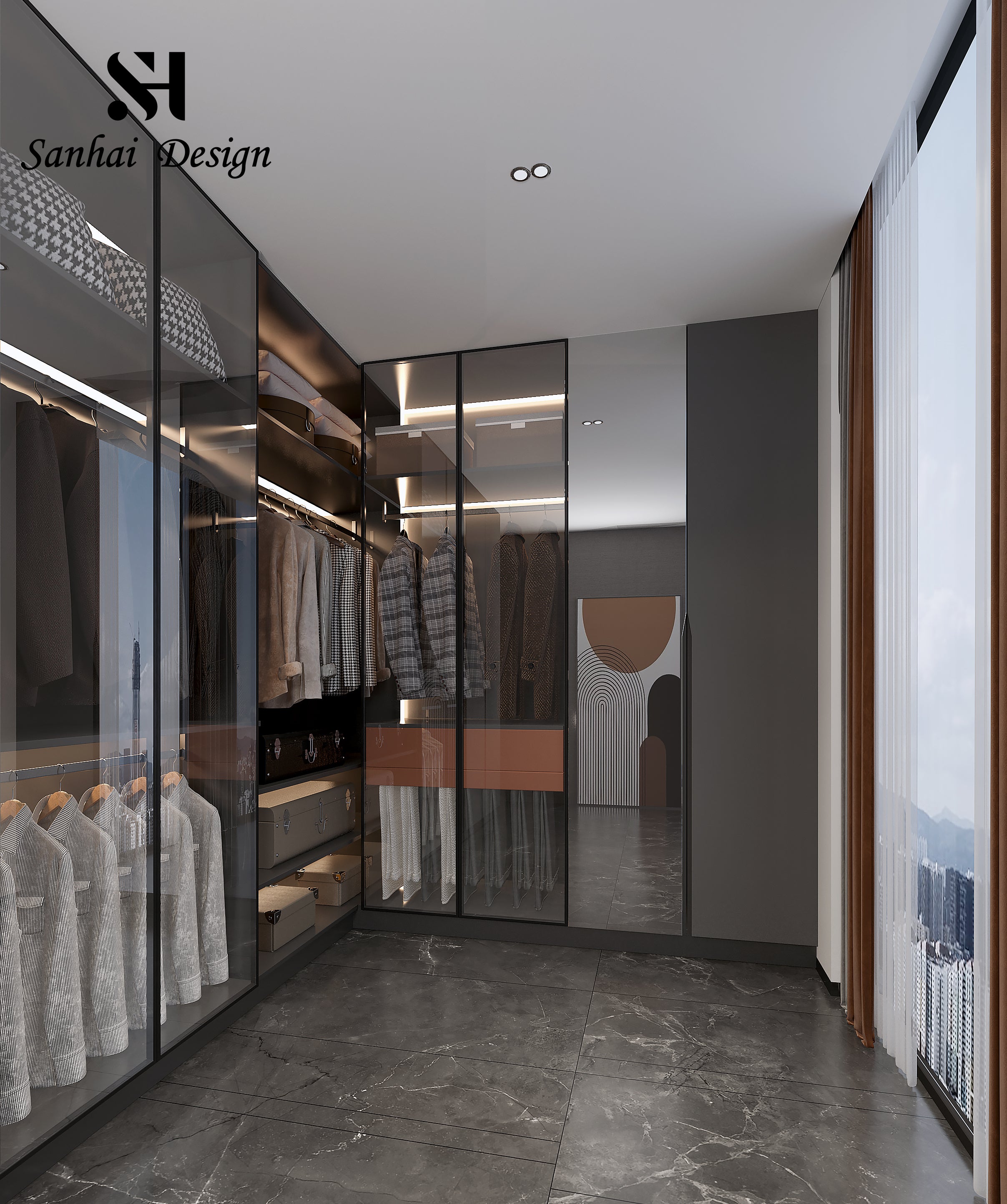 Cloakroom design